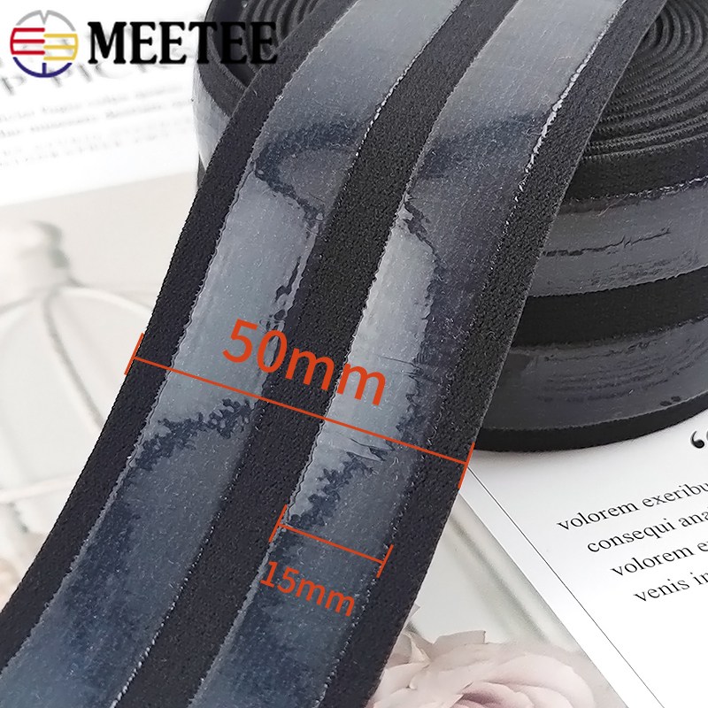 1-5M 50mm Anti Slip Elastic Ta - Silicone Band Replacement 评论和价格