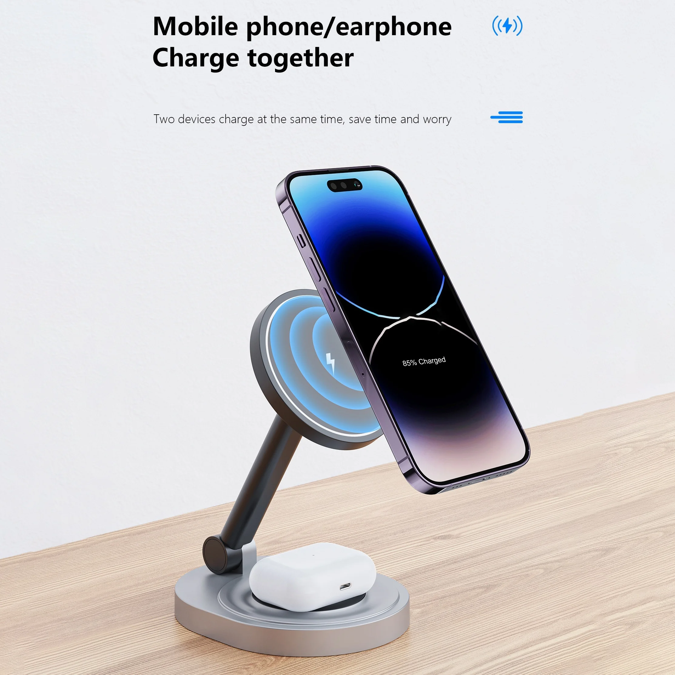 2 In 1 Magnetic Wireless Charg - Smartwatch X12 评论和价格