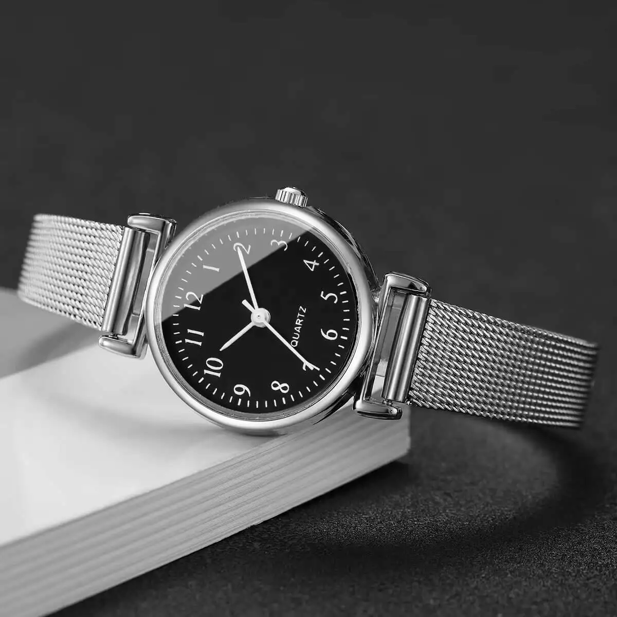 1/2PCS Fashion Women Watches S - Stainless Mesh Band 评论和价格