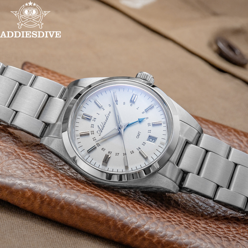 ADDIESDIVE Hot Brand 36mm Luxu - Accessories With Watch 评论和价格