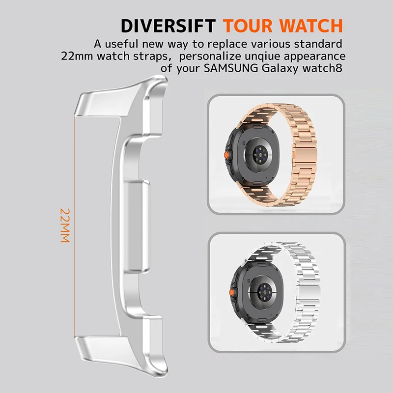 22mm WatchBand Connector for s - Smartwatch Watch Accessories 评论和价格