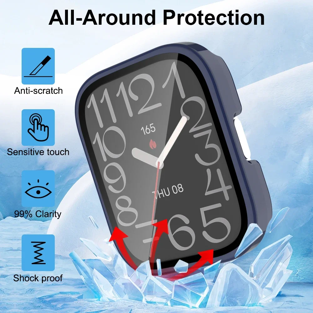 PC+Glass for Amazfit Bip 5 Uni - Smartwatch Icon 评论和价格