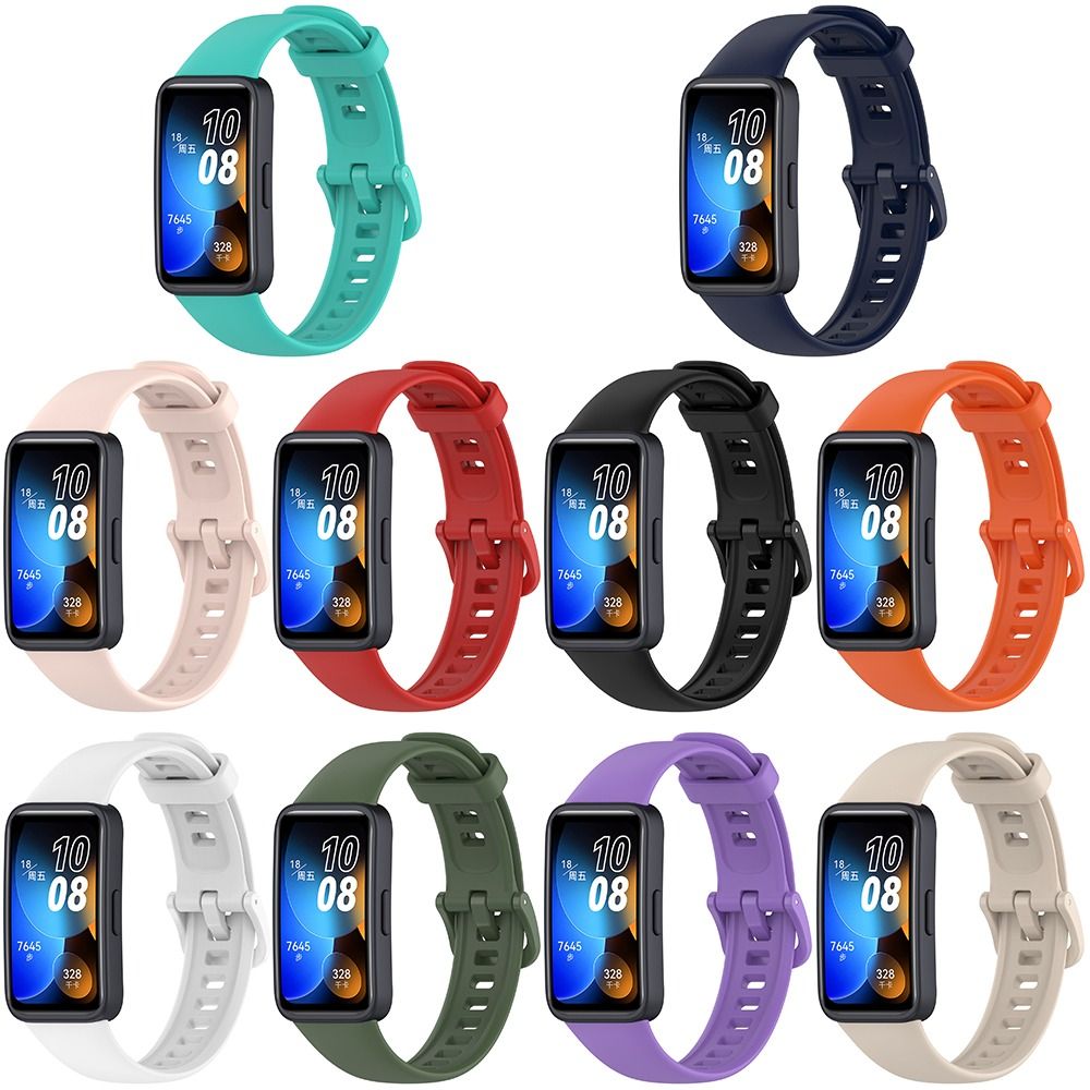 Strap For Huawei Band 8 Silico - Silicone Band Replacement 评论和价格