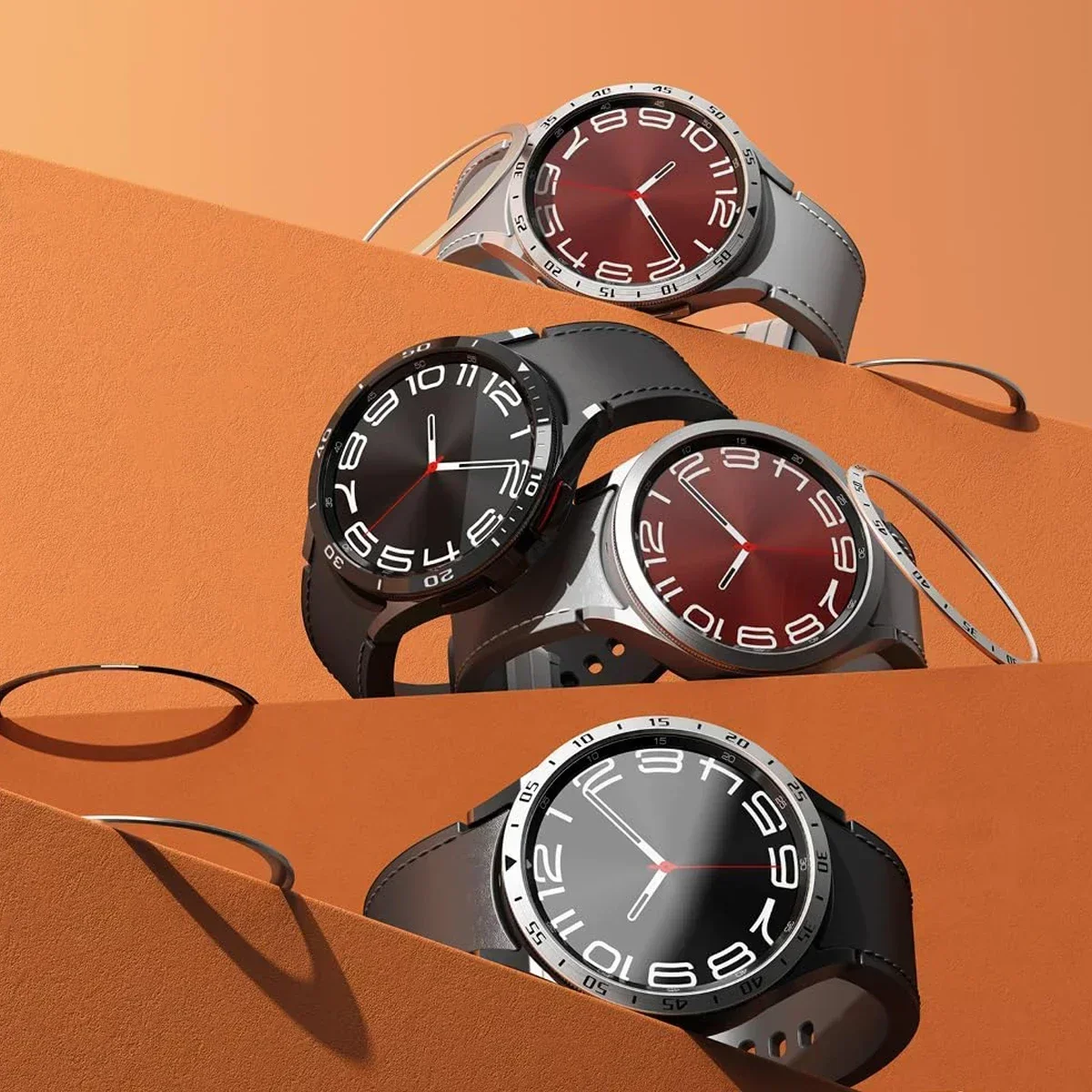 Metal Bezel Ring For Samsung G - Smartwatch Icon 评论和价格