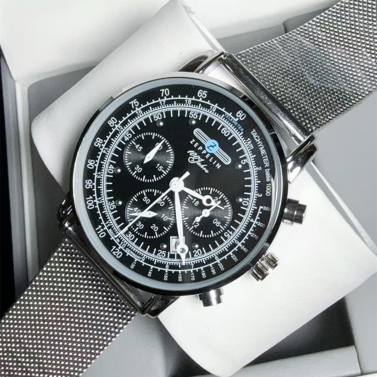 2026 New Collection Zeppelin M - Stainless Mesh Band 评论和价格